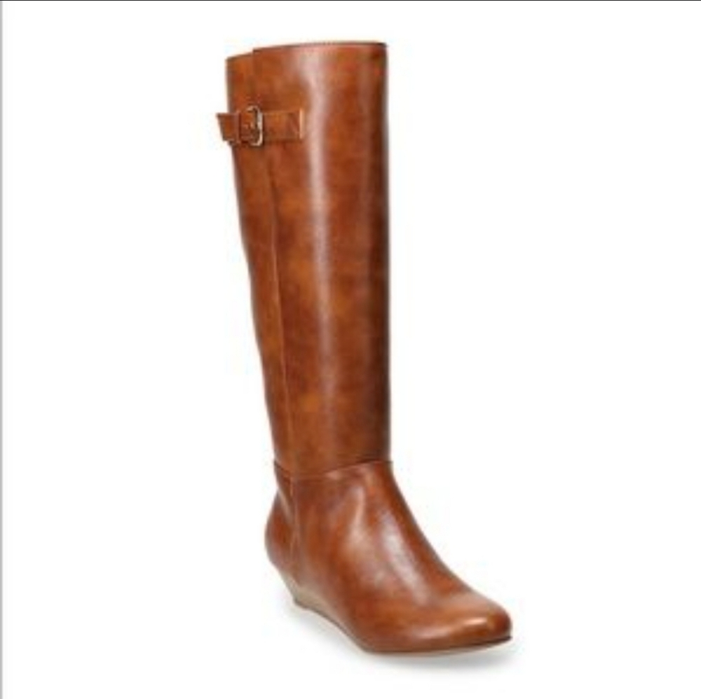 Anne Klein Mollie Knee High Boots NWOB